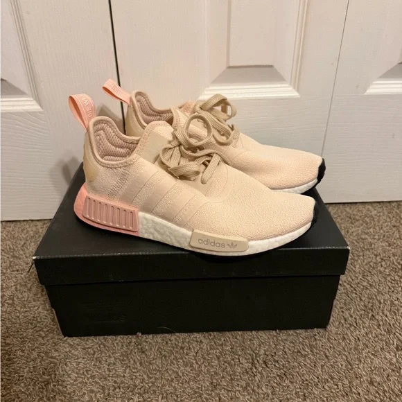 Adidas NMD R1 Linen Vapour Pink - Picture 3 of 9